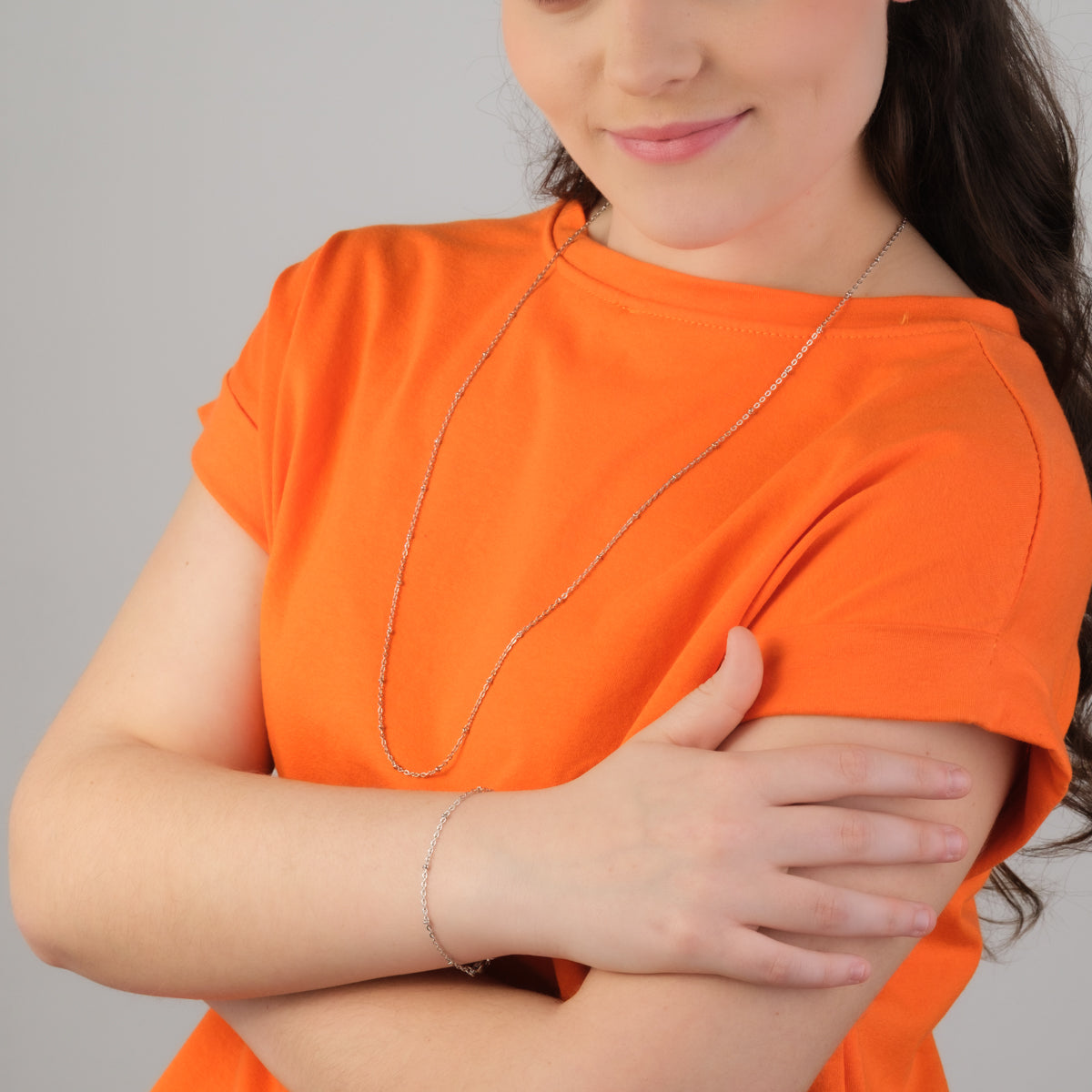 Stainless Steel Satellite Necklace - Simply Whispers