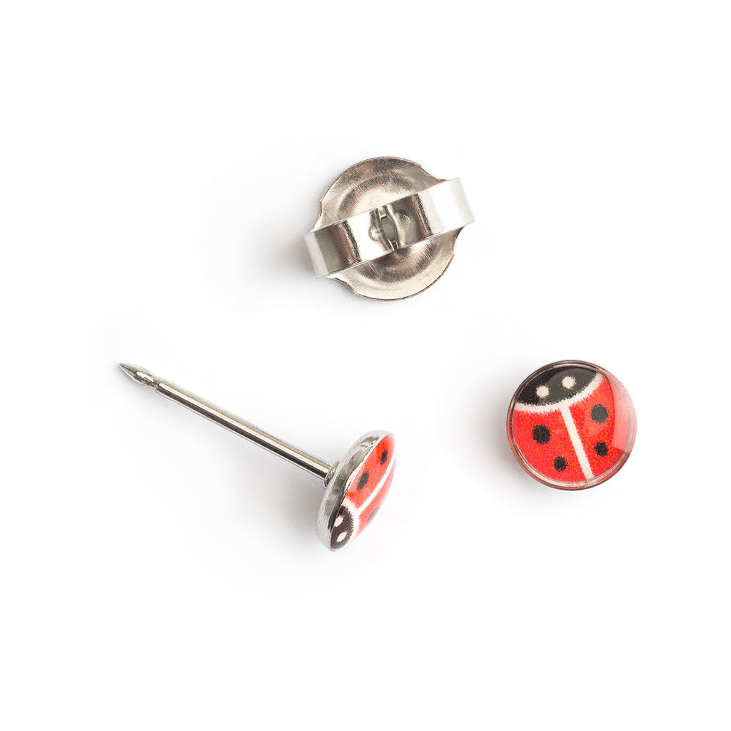 Ear Piercing Ladybug Stainless Steel Self Piercer - Simply Whispers