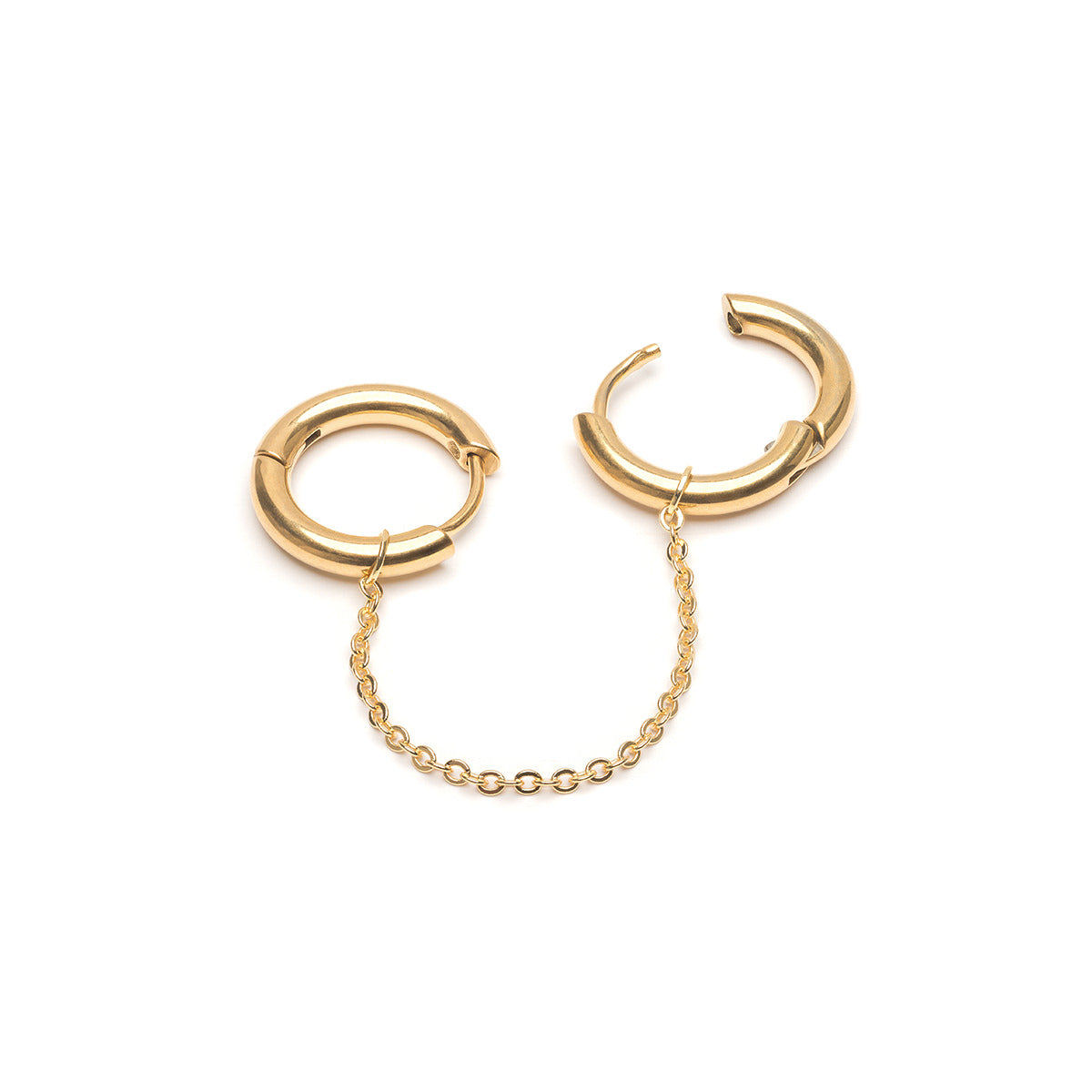 Threader single hoop earring - Simply Whispers