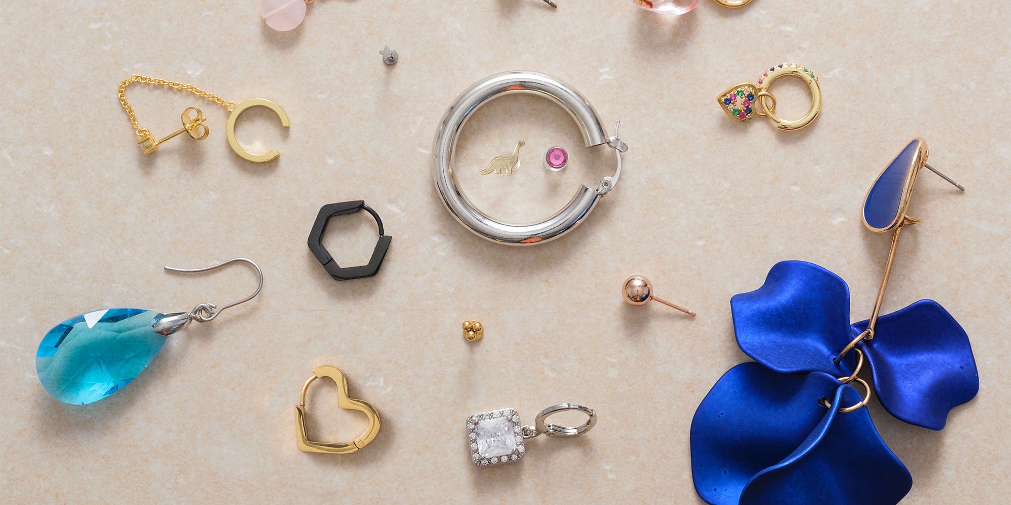 Pure Titanium Earrings Hoop Earrings Simply Whispers