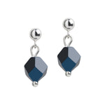 925 Sterling Silver Blue Peacock Drop Earrings - Simply Whispers