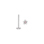 Mini Pink Daisy Stud Earrings - Simply Whispers