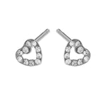 Mini Heart Stud Earrings - Simply Whispers
