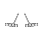 Mini Bar Stud Earrings - Simply Whispers