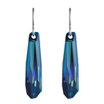 Blue Drop Titanium French Hook Earrings - Simply Whispers
