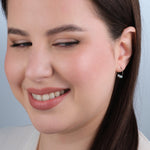 Opal Titanium Hoop Earrings - Simply Whispers