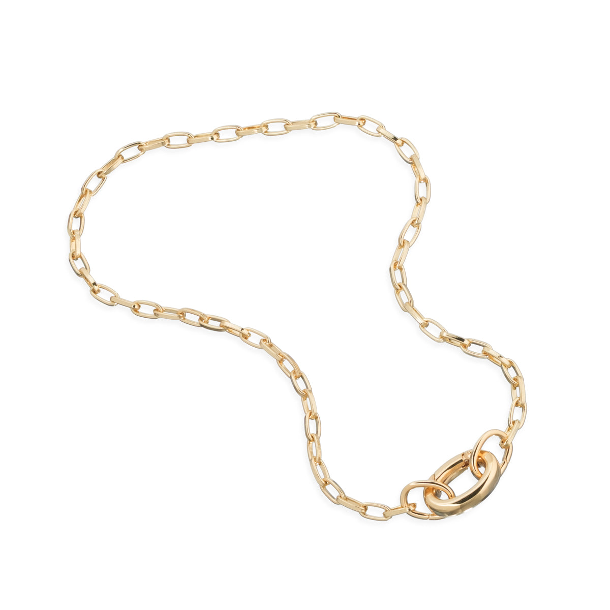 Gold Long Cable Chain Necklace - Simply Whispers