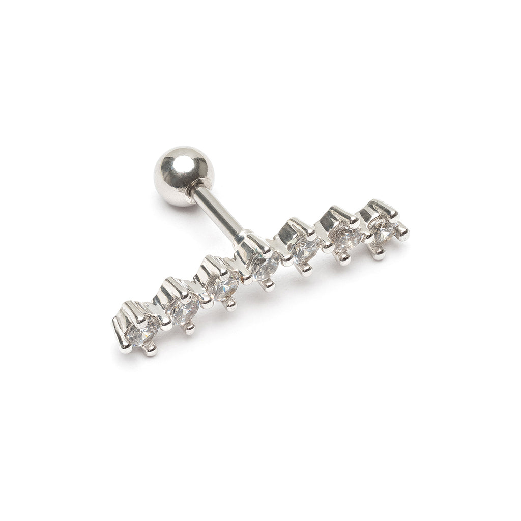 Helix Ear Piercing Stainless Steel Crystal - Simply Whispers