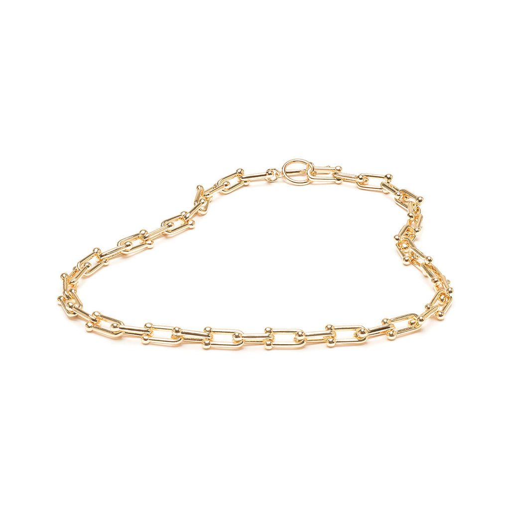 Gold Bar Necklace - Simply Whispers
