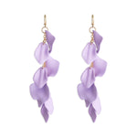 Lilac Wisteria Dangle Earrings - Simply Whispers
