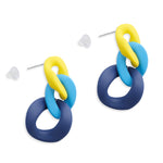 Blue Shadows Dangle Earrings - Simply Whispers