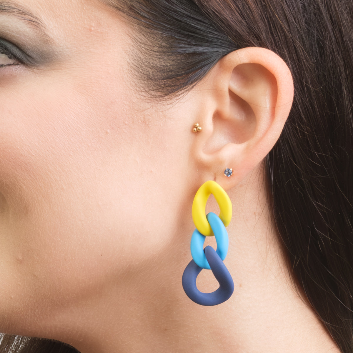 Blue Shadows Dangle Earrings - Simply Whispers