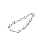Silver Bead Paperclip Bracelet - Simply Whispers