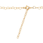 Gold Hearts Chocker Necklace - Simply Whispers