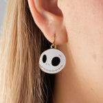 Jack Skellington Niobium French Hook Earrings - Simply Whispers