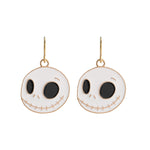 Jack Skellington Niobium French Hook Earrings - Simply Whispers
