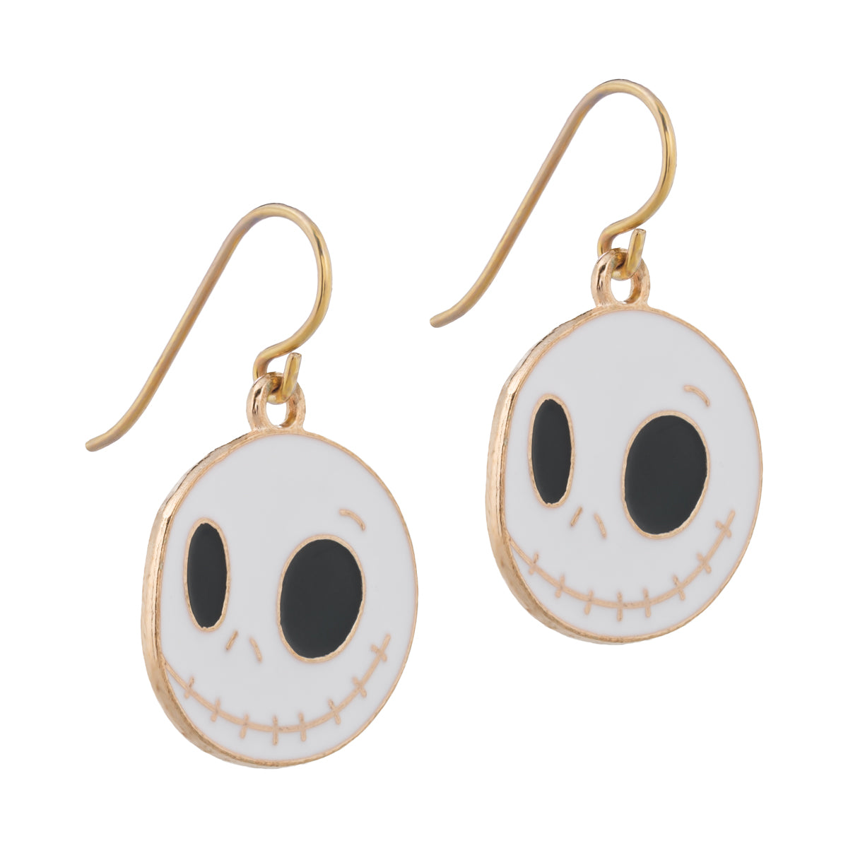Jack Skellington Niobium French Hook Earrings - Simply Whispers