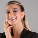 Black Cat Niobium French Hook Earrings - Simply Whispers