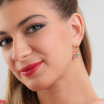 Christmas Ball Niobium French Hook Earrings - Simply Whispers
