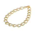 Gold Curb Chain Bracelet - Simply Whispers