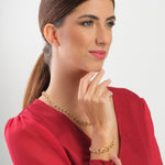 Gold Curb Chain Bracelet - Simply Whispers