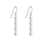 Freshwater Pearl Niobium French Hook Earrings - Simply Whispers
