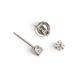 Ear Piercing 4 mm Zirconia Stainless Steel Self Piercer - Simply Whispers