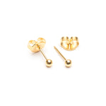 Ear Piercing 3 mm Ball Gold Plated  Self Piercer - Simply Whispers