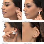 Ear Piercing 4 mm Ball 14K Gold Self Piercer - Simply Whispers