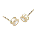 Gold Filled 4mm Bezel Stud Earrings - Simply Whispers