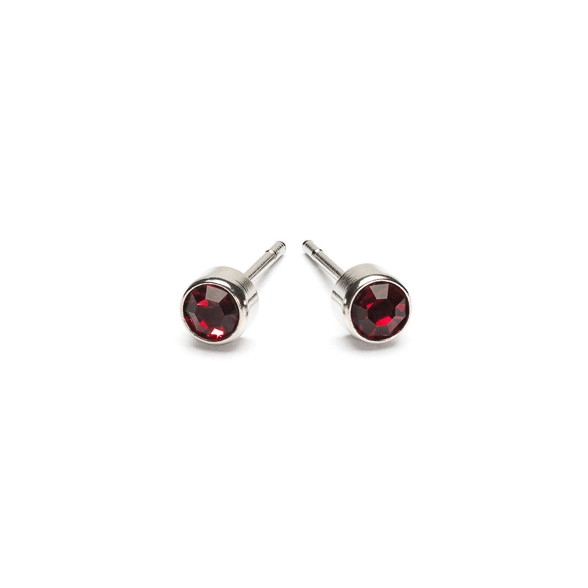 July Birthstone Stainless Steel Earrings - Simply Whispers