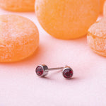 July Birthstone Stainless Steel Earrings - Simply Whispers