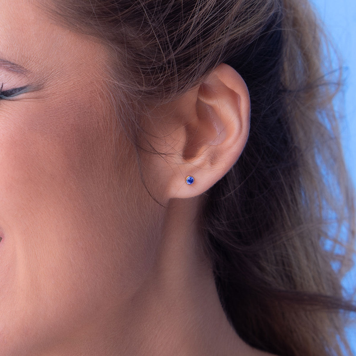 September Birthstone 14k Gold Plated Earrings - Simply Whispers