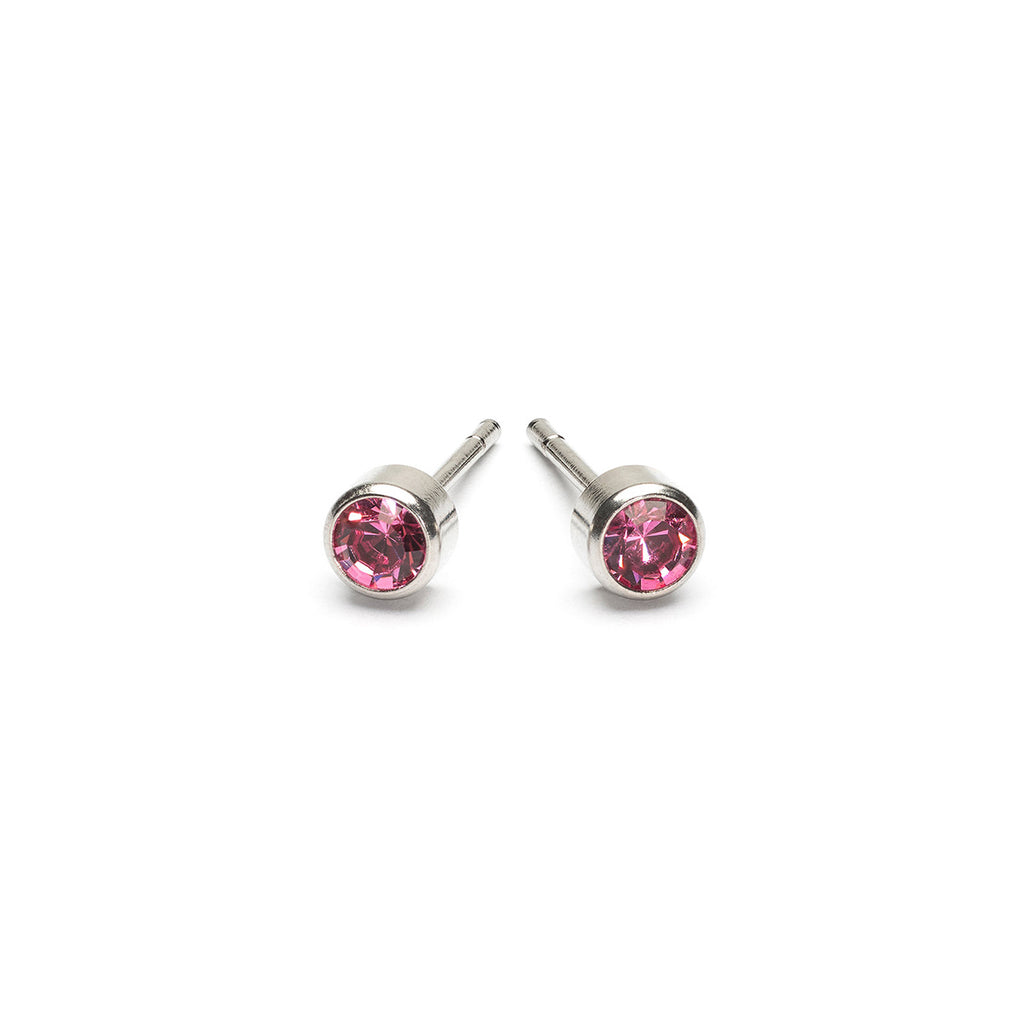 October Birthstone Stainless Steel Earrings - Simply Whispers