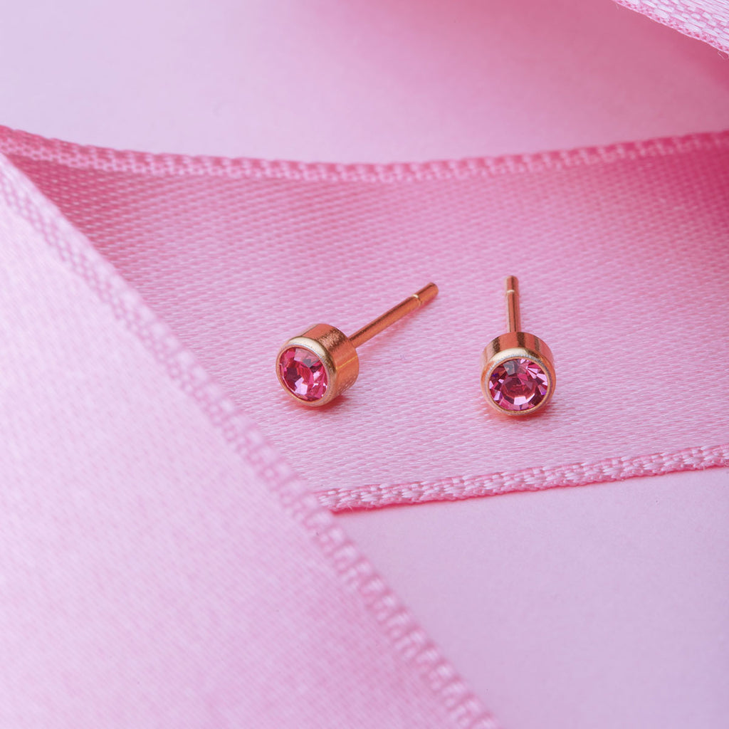 October Birthstone 14k Gold Plated Earrings - Simply Whispers