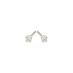 April Birthstone Stainless Steel Stud Earrings - Simply Whispers