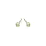 August Birthstone Stainless Steel Stud Earrings - Simply Whispers