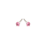 October Birthstone Stainless Steel Stud Earrings - Simply Whispers