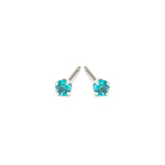 December Birthstone Stainless Steel Stud Earrings - Simply Whispers