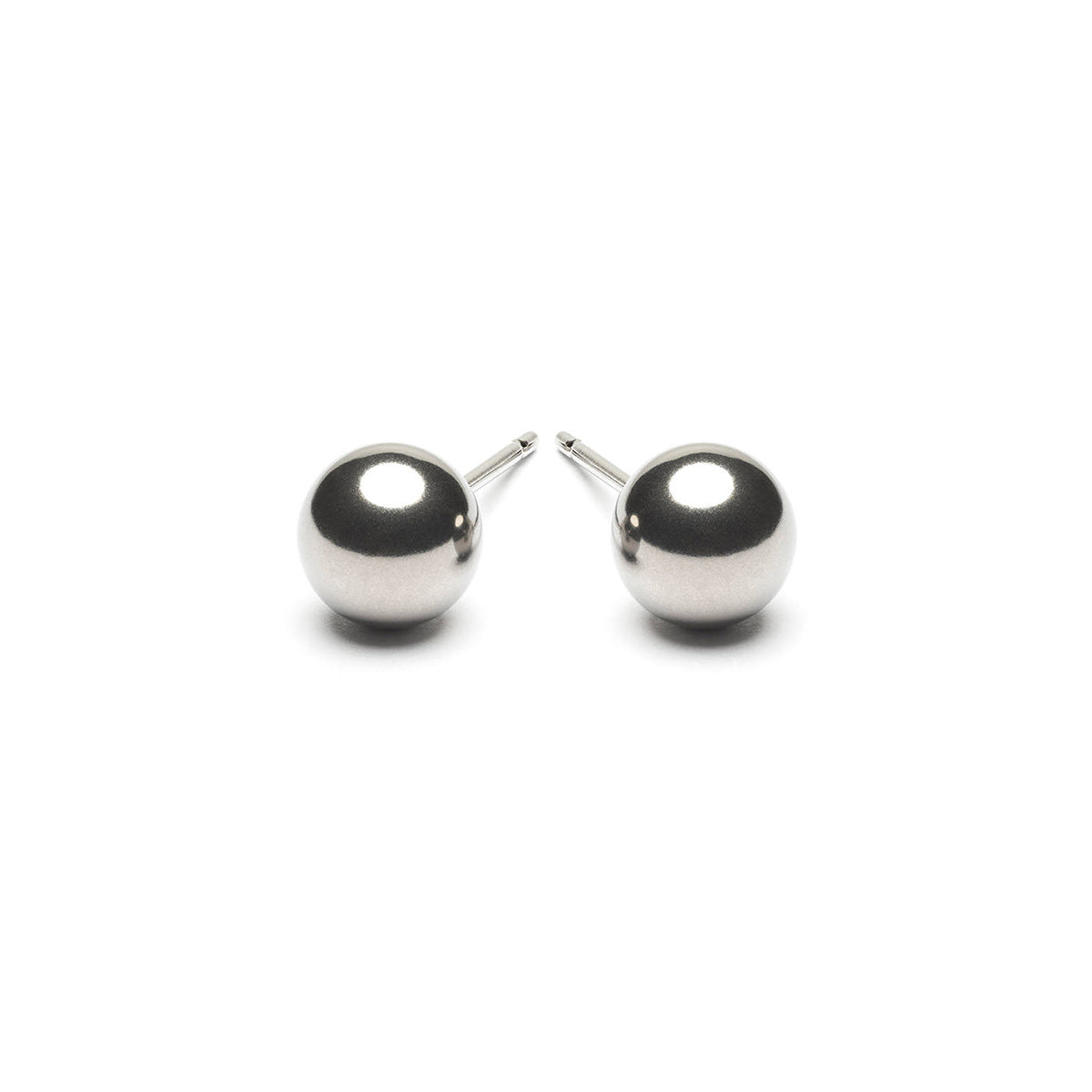 Stainless Steel 6 mm Ball Stud Earrings - Simply Whispers