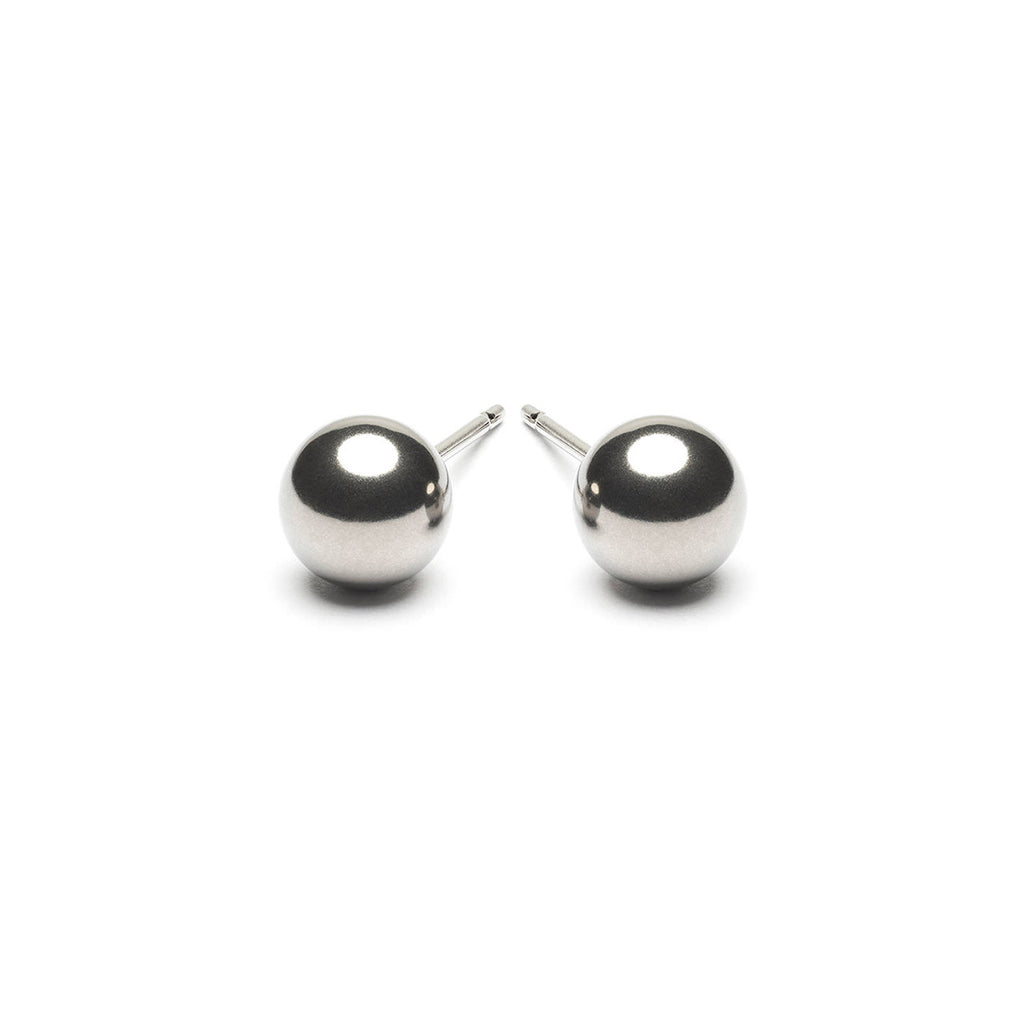 Stainless Steel 6 mm Ball Stud Earrings - Simply Whispers