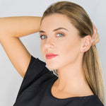 Gold Plated 5 mm Gray Pearl Stud Earrings - Simply Whispers
