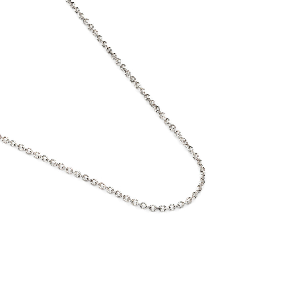 Silver Plated 18 inch Pendant Chain Necklace - Simply Whispers