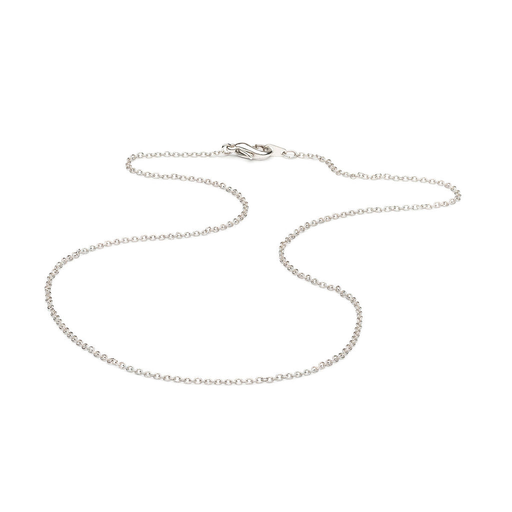 Silver Plated 18 inch Pendant Chain Necklace - Simply Whispers