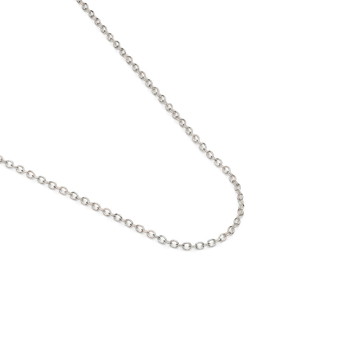 Silver Plated 20 inch Pendant Chain Necklace - Simply Whispers