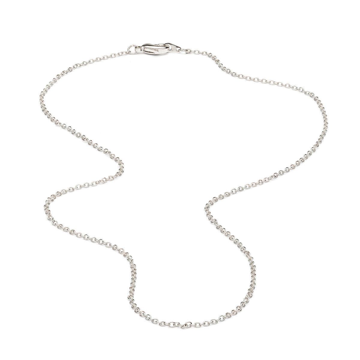 Silver Plated 20 inch Pendant Chain Necklace - Simply Whispers