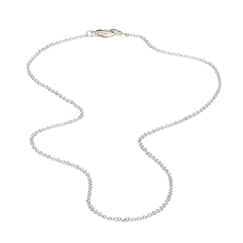 Silver Plated 20 inch Pendant Chain Necklace - Simply Whispers