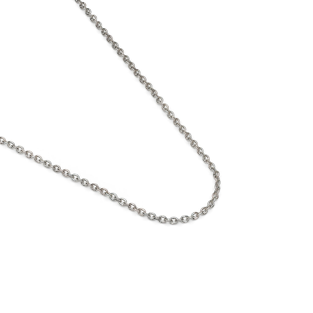 Silver Plated 24 inch Pendant Chain Necklace - Simply Whispers