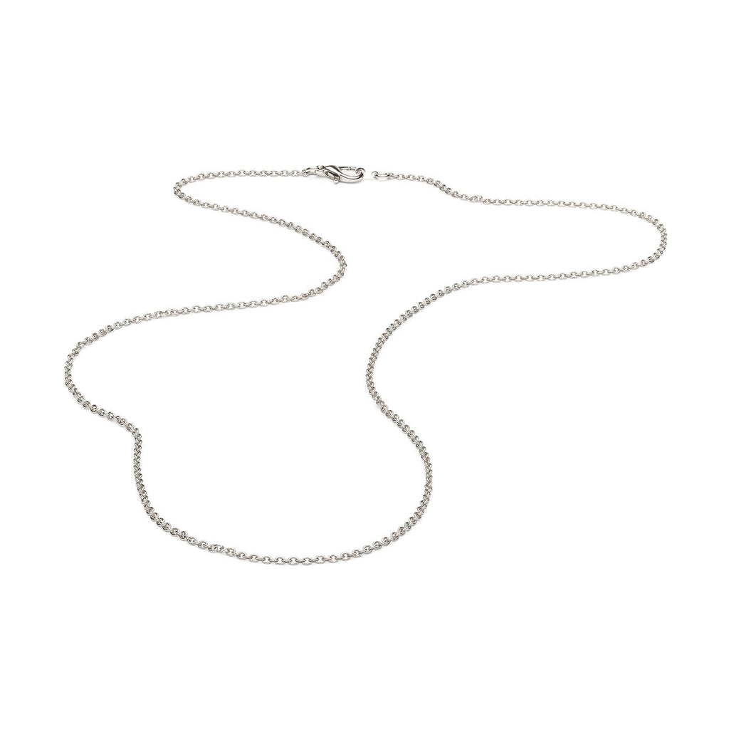 Silver Plated 24 inch Pendant Chain Necklace - Simply Whispers