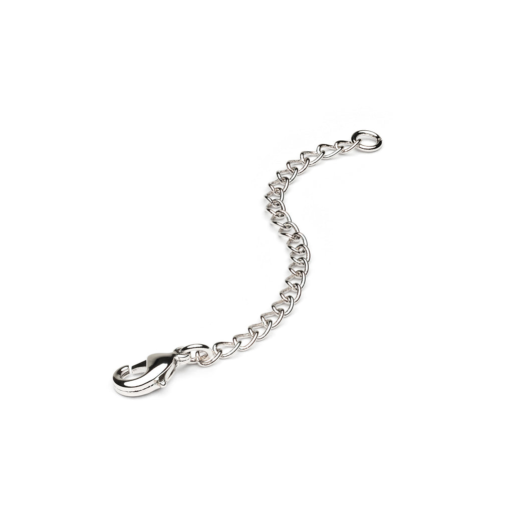 Silver Plated 3 Inch Chain Necklace Extender - Simply Whispers